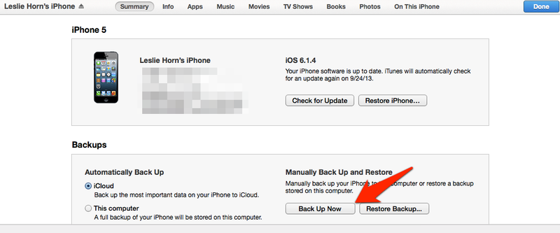 Illustration for article titled Reminder: Back Your Stuff Up Before iOS 7 Drops Tomorrow